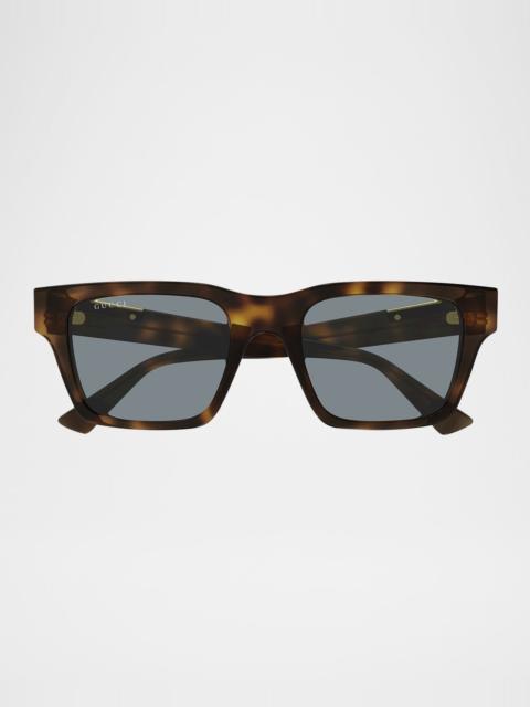 GUCCI Men's GG1889S Acetate Square Sunglasses