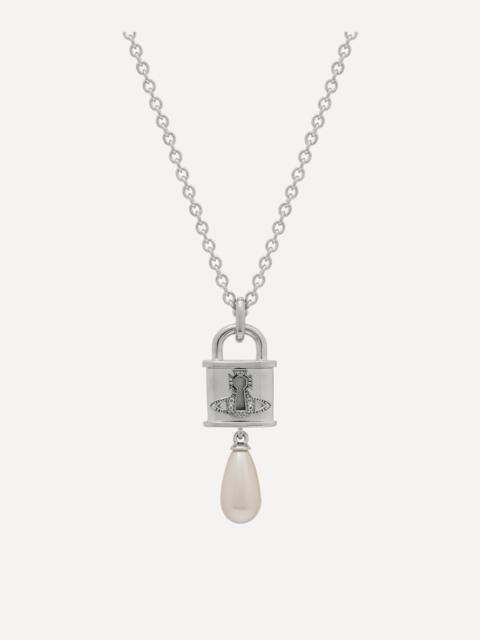 Vivienne Westwood Platinum Celestia Pendant Necklace