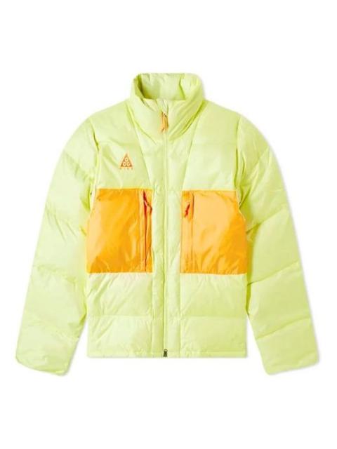 Nike 나이키 실험실 ACG Puffer 재킷 '황색' CD7661-335