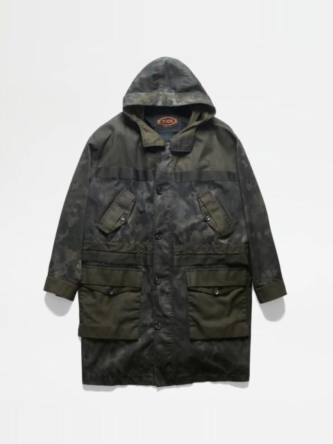 Tod's MILITARY PARKA - GREEN