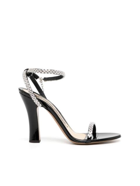 ALEXANDRE VAUTHIER crystal-embellished open-toe sandal