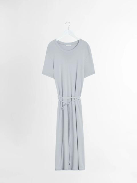 BELTED RIB T-SHIRT DRESS