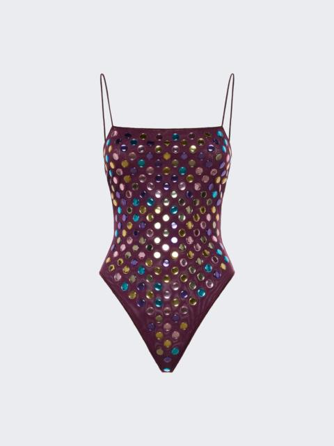 Oséree Bubble Maillot Plum