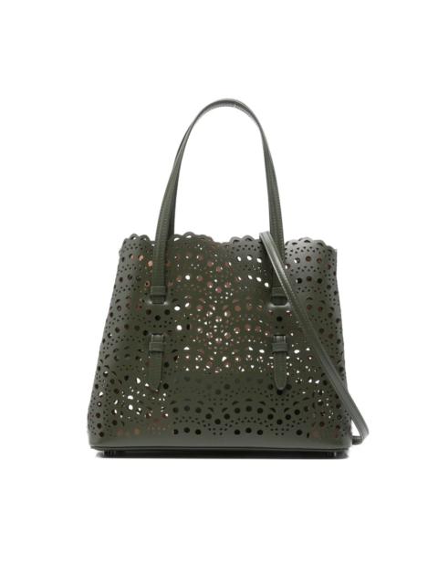 Alaïa Mina 25 leather tote bag
