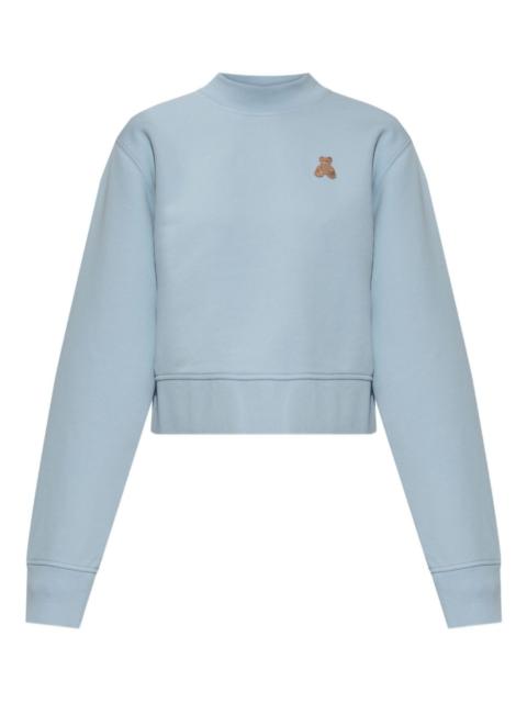 Palm Angels mock-neck long-sleeve sweatshirt