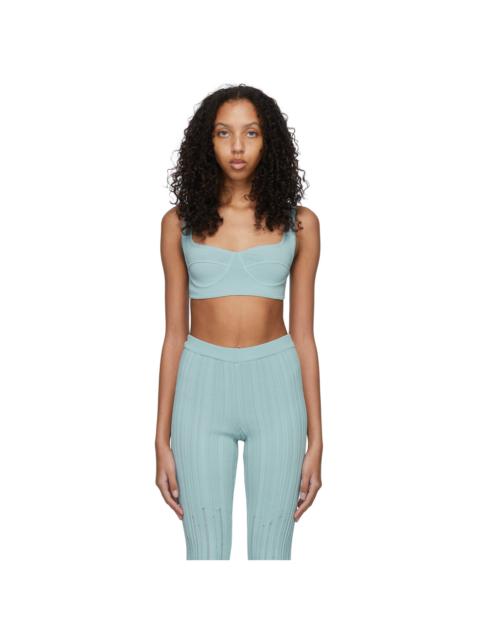 MARCO RAMBALDI Blue Viscose Bra