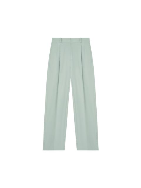 PANGAIA Women's Organic Cotton Tailored Trousers - Eucalyptus Blue