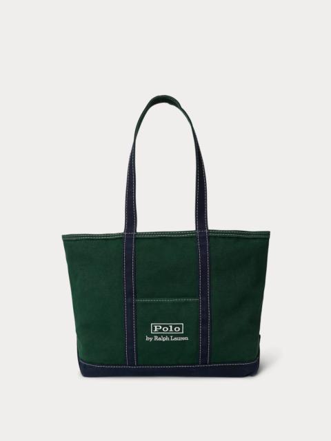 Polo Ralph Lauren Logo Canvas Medium Tote