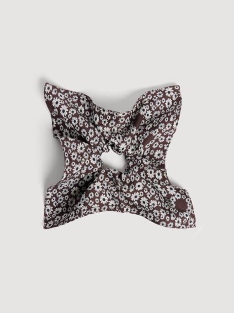 Sandro FLORAL-PRINT SCRUNCHIE