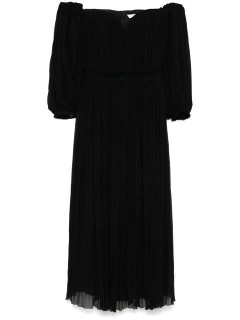 Chloé pleated maxi dress