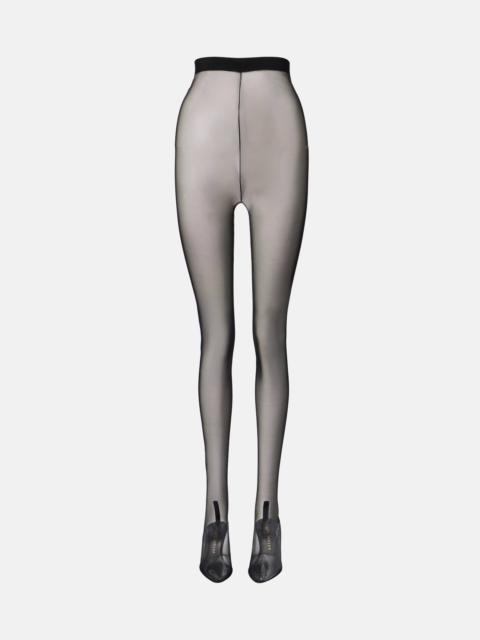 herbert levine Sheer Perfection mesh over-the-knee boots