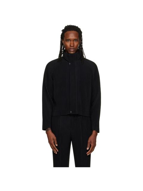 ISSEY MIYAKE Black Tailored Pleats 1 Jacket