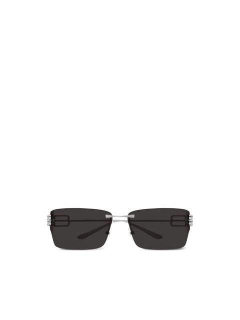 BALENCIAGA logo-detail sunglasses