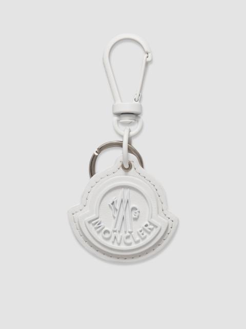 Moncler Logo Leather Key Ring