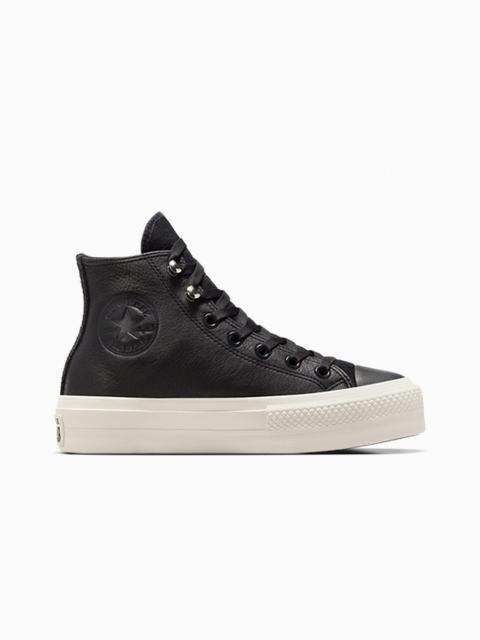 Converse Chuck Taylor All Star Lift Platform Water Repellent Leather