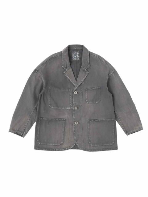 visvim SS HAMMONS CHORE JKT DMGD GREY