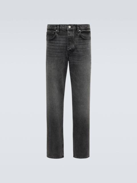 FRAME Mid-rise straight jeans