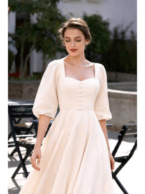 Gaâla Bardetta Linen Dress