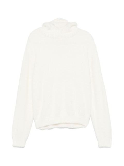 CHARLES JEFFREY LOVERBOY FLUFFY EARS BALACLAVA JUMPER