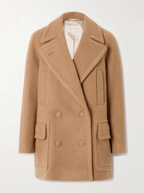 Dries Van Noten Double-breasted wool coat