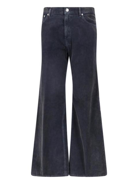 HAIKURE TROUSERS "CLARA VELVET PIER"