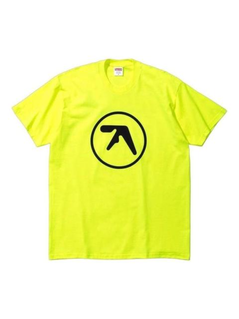 Supreme Supreme x Aphex Twin Ambient Works T-Shirt 'Fluorescent Yellow' SS25T3-FLUORESCENT-YELLOW