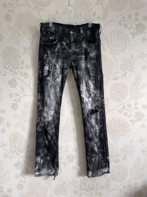 Other Designers True Religion × Vintage - Seditionaries True Religion Ripped Denim Acid Wash Straight