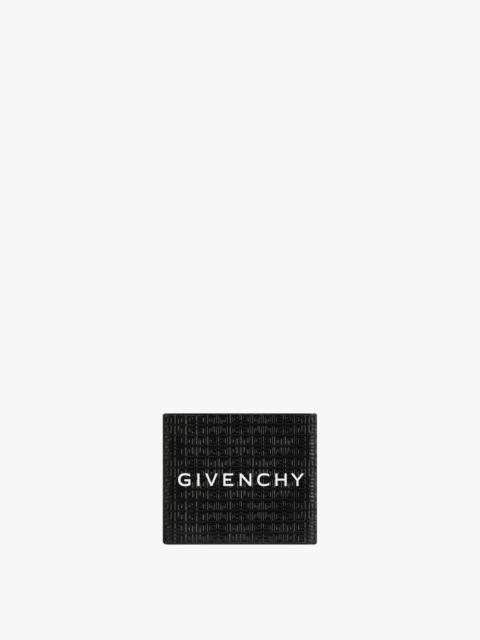 Givenchy GIVENCHY WALLET IN 4G LEATHER