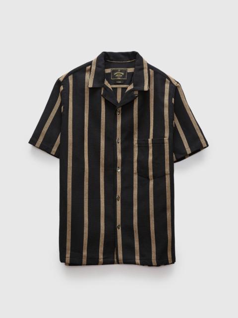 Portuguese Flannel Marques Shirt in Black