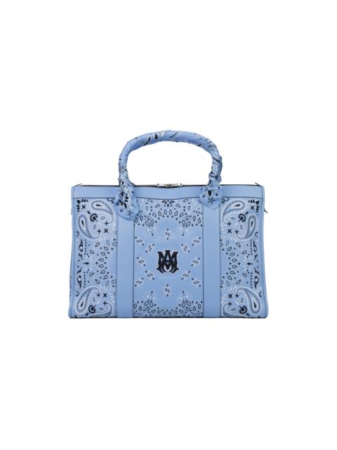 AMIRI Weekender Bandana Bag "Carolina Blue" PS23MAB005 450