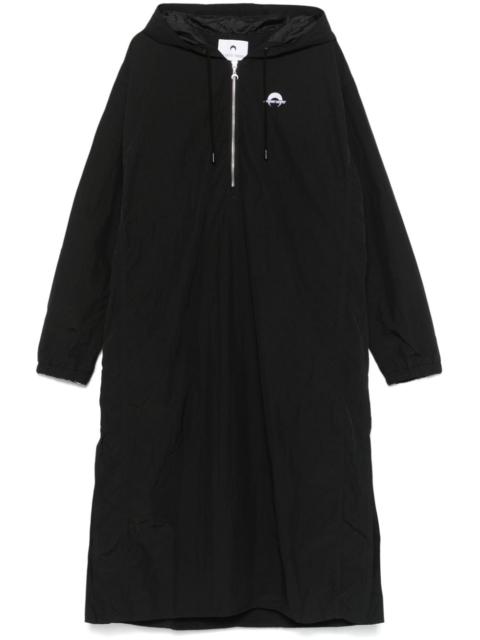 logo-embroidered hoodie