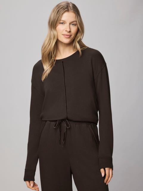 Splendid Supersoft Trim Pullover Using LENZING™ECOVERO™ Fibers