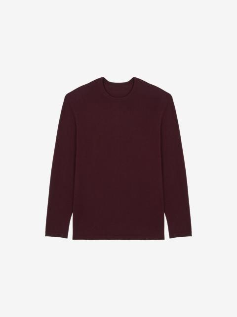 The Frankie Shop Morang Merino Wool Sweater - Burgundy