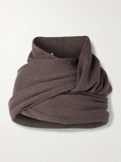 Rick Owens Triple Donut convertible cashmere sweater