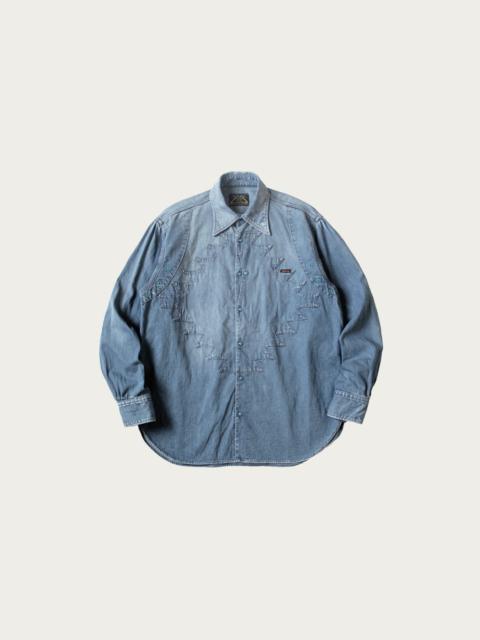 Our Legacy Isola Cotton Shirt - M2236IE | REVERSIBLE