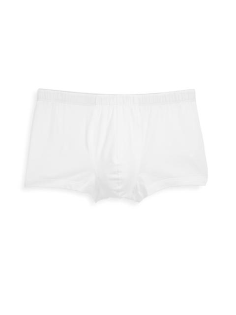 HANRO Men's Cotton Superior Boxer Briefs - White