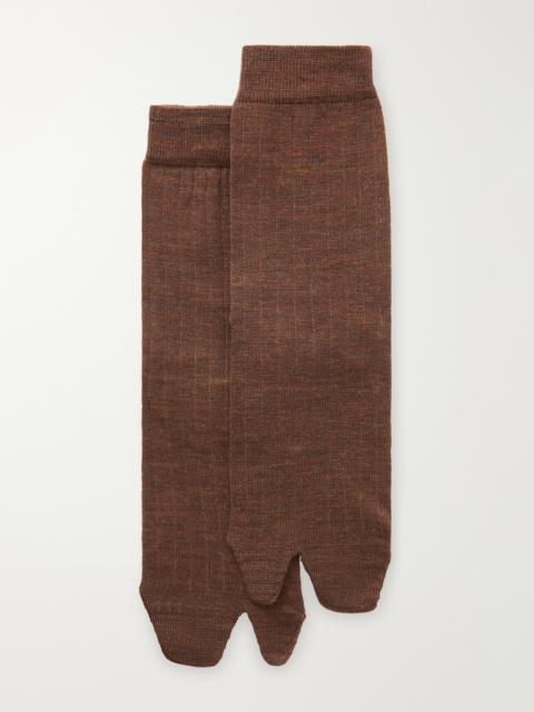 Maison Margiela Tabi Wool-blend Socks