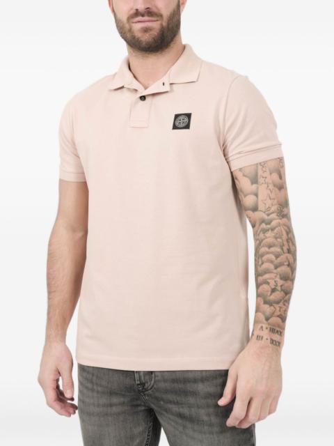Stone Island chest-patch polo shirt