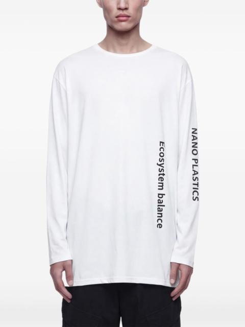 Yohji Yamamoto long-sleeve T-shirt