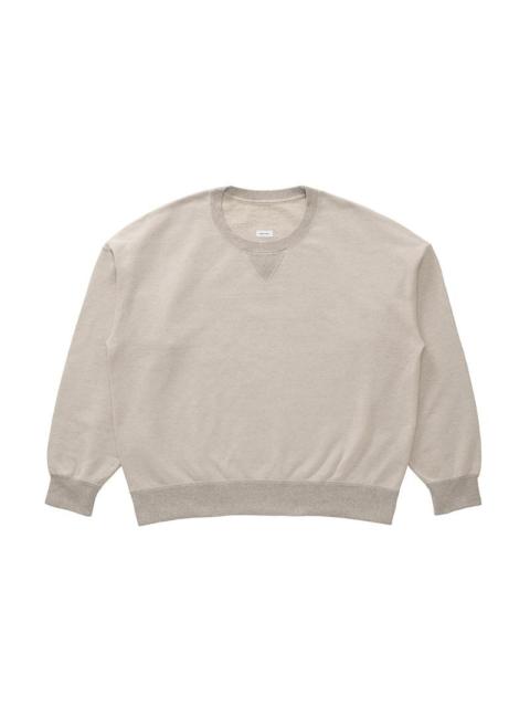 visvim JUMBO SB SWEAT L/S DMGD GREY