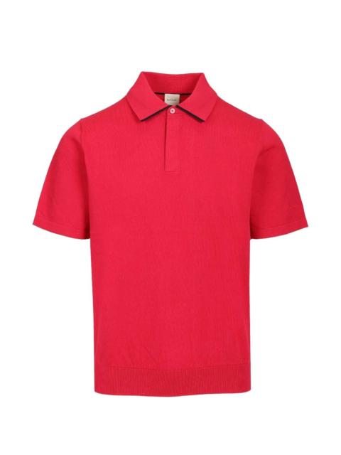 Paul Smith buttoned short-sleeve polo shirt