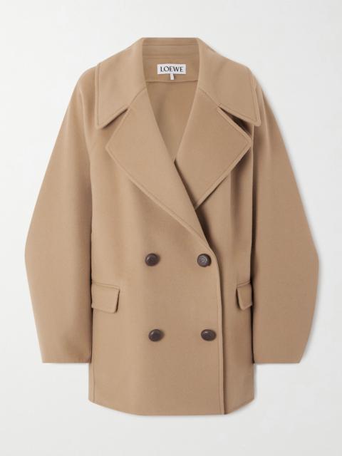 Loewe Double-breasted Wool Coat