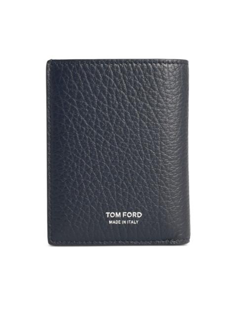 TOM FORD debossed leather card holder