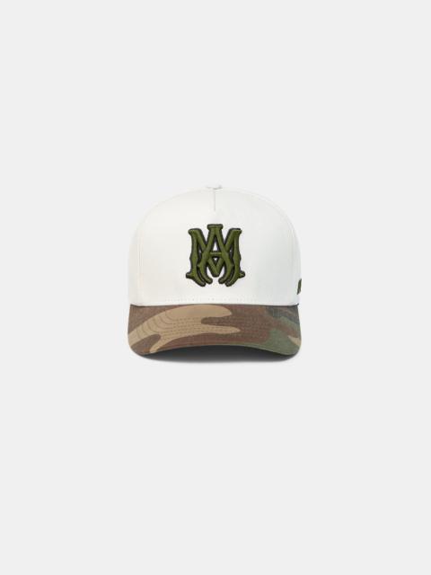 AMIRI MA OUTLINE CAMO CANVAS HAT