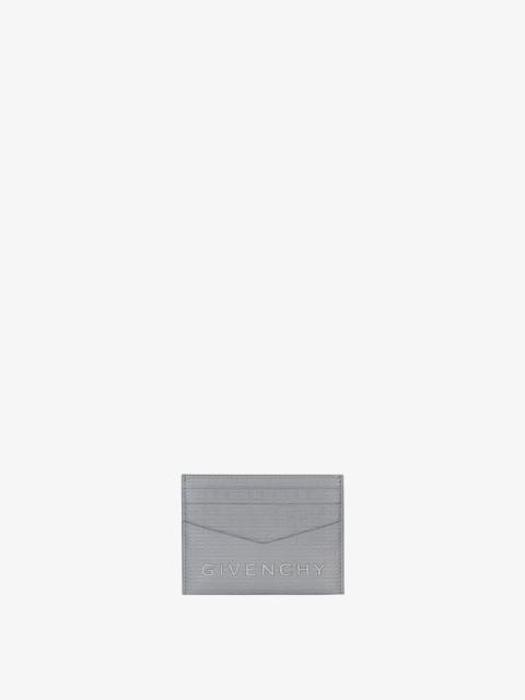 GIVENCHY CARD HOLDER IN 4G MICRO LEATHER