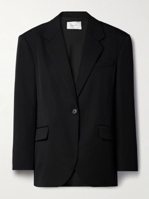 The Row Viper wool-twill blazer Black