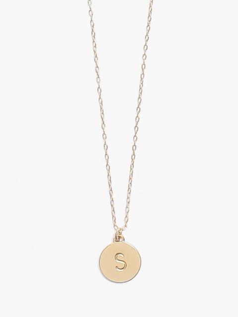 kate spade Initial S Mini Pendant