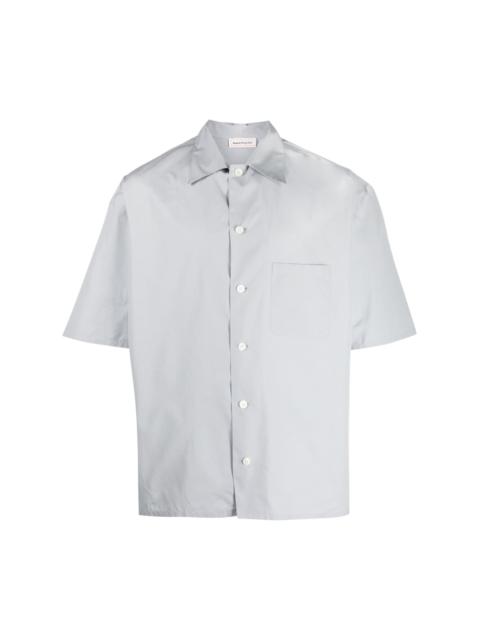 Alexander McQueen logo-print short-sleeved shirt