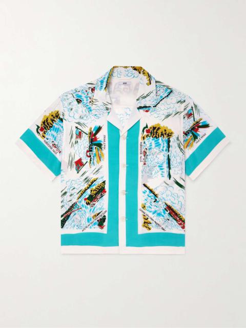 BODE Printed Silk Shirt