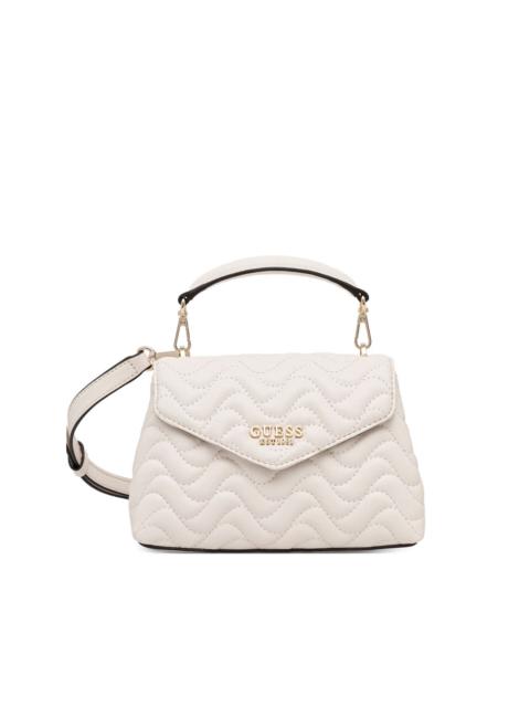 GUESS USA Melisandra logo-plaque tote bag